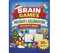 Large Print Brain Games - Holiday & Celebration: Word Search Puzzle Book for Seniors & Adults | Bold Print Brain Training with Festive Christmas, ... Celebration Puzzles for Holiday Fun