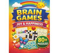 Large Print Brain Games - Joy & Happiness: Word Search Puzzle Book for Seniors & Adults | Bold Print Brain Training with Joyful, Feel-Good & Happiness-Themed Puzzles for Relaxation and Daily Delight