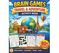 Large Print Brain Games - Travel & Adventure: Word Search Puzzle Book for Seniors & Adults | Bold Print Brain Training with World Destinations, ... Puzzles for Relaxation and Mental Exploration