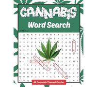 Large Print Cannabis Word Search