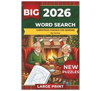 Large Print Christmas Word Search for Seniors: 100 Festive Holiday Puzzles with Solutions: Perfect Gift for Adults & Family Fun (Puzzle books)