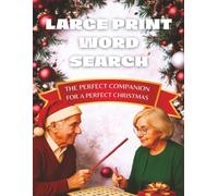 Large Print Christmas Word Search for Seniors: Relaxing Holiday Puzzle Book for Adults and Seniors | Fun Brain Games to Boost Memory, Focus, and Joy This Christmas Season