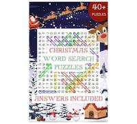 Large Print Christmas Word Search Puzzle Book Holiday-Themed Word Find Puzzles for Adults, Seniors & Teens: A Fun & Relaxing Christmas Activity Book ... Gift, Stocking Stuffer & Winter Brain Games