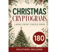 Large Print Cryptograms: Christmas Edition