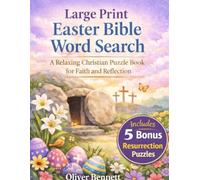 Large Print Easter Word Search: A Relaxing Christian Puzzle Book for Faith and Reflection