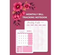 Large Print Easy Monthly Bill Tracker Log: Undated Budget Organizer with Simple Payment Log Sheets | 12-Month Expense Tracker for Home & Personal Finances