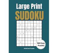 Large Print Easy Sudoku for Adults: 360 Easy Puzzles with Solutions | Volume 1