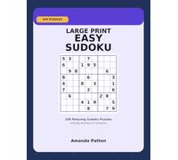 Large Print Easy Sudoku for Seniors: 200 Relaxing Sudoku Puzzles with Big Numbers & Solutions (Foodie Word Search Collection)