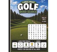 Large Print Golf Word Search