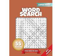 Large Print Himalayan Peaks Word Search Puzzle Book for Adults and Seniors: Easy-to-Read Mountain-Themed with 55 Word Searches Puzzles and Solutions Included