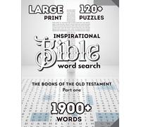 Large Print Inspirational Bible Word Search: The books of the Old Testament