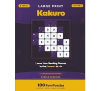 Large Print Kakuro: Volume 3