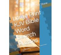 Large Print KJV Bible Word Search Puzzles: Easy & Relaxing Christian Word Games for Adults & Seniors