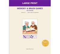 Large-Print Memory Games, Brain Puzzles & Activities for Seniors : Faith, Hope & Inspiration: Volume 4 of the Bright Mind Large-Print Puzzles & Brain Games