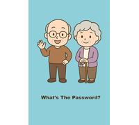 Large Print Password Book for Seniors: Easy-to-Read Password Organizer Notebook | Simple Login Keeper with Big Fonts for All Your Online Accounts