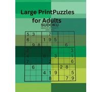 Large Print Puzzles For Adults: A Big Variety Puzzle Book - Word Search, Sudoku, Crosswords & Logic Puzzles for Adults & Seniors