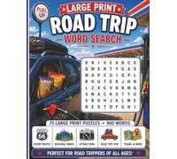 Large Print Road Trip Word Search