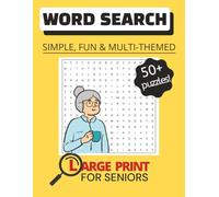Large Print Senior Puzzle Book: Word Searches about Nostalgia and Hobbies | Combat Memory Loss | 300 words | 8.5in x 11in | 100 pages | Perfect for Seniors and Adults