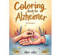 Large Print Simple Coloring Book for Seniors: Animal & Flower Designs for Memory Care, Dementia and Alzheimer Support