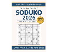 Large Print Sudoku 2026: Easy to Expert | Brain Training Puzzle Book for Adults (Horizon Gate Mindworks™ Series)