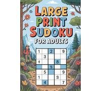 Large Print Sudoku for Adults: 200 Medium Difficulty Puzzles to Relax and Train Your Brain (Large Print Puzzle Books for Adults)