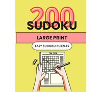 Large Print Sudoku for Adults: easy sudoku puzzle book /sudoku puzzle book with solutions /sudoku for seniors /brain games sudoku/large print puzzle ... Puzzles - Brain Training Games with Solutions