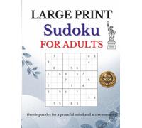 Large Print Sudoku for Adults (Large Print Puzzle Books for Adults)