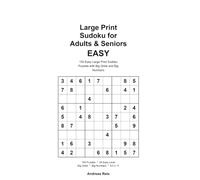 Large Print Sudoku for Adults & Seniors: Easy: 150 Large Print Sudoku Puzzles with Big Grids and Big Numbers - Relaxing Brain Games