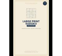 Large Print Sudoku for Seniors 2: 100 Medium Puzzles with Large Grids and Big, Easy-to-Read Numbers (The Cozy Puzzle Collection)