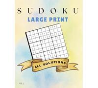 Large Print Sudoku Puzzle Book Volume Two