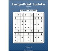 Large-Print Sudoku: Vol. 2