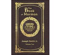 Large Print - The Book of Mormon, Volume 2 of 3 - Grand Type Collector's Edition - Matte Hardcover with Dust Jacket (The Book of Mormon, Large Print Multi-Volume Set)