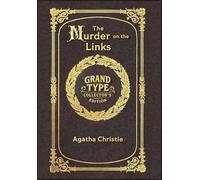 Large Print - The Murder on the Links - Grand Type Collector's Edition - Matte Hardcover with Dust Jacket
