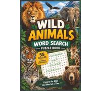 Large Print Wildlife Word Search Puzzles for Relaxation, Brain Training and Family Fun: Safari Creatures, Birds, Reptiles and More Fun Brain Games for Kids and Adults