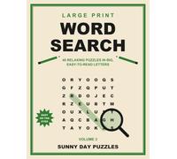 Large Print Word Search: 40 Relaxing Puzzles in Big, Easy to Read Letters for Adults and Seniors, Volume 3