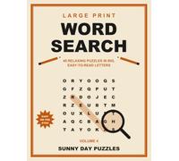 Large Print Word Search: 40 Relaxing Puzzles in Big, Easy to Read Letters for Adults and Seniors, Volume 4