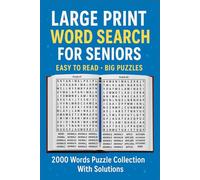 LARGE PRINT WORD SEARCH BOOK: 2000 Words Puzzle Collection -Font, Type, and Vision Easy to Read - With Solutions (Women Word Search Puzzle Book)