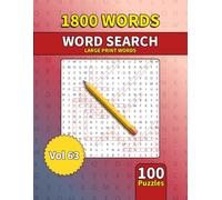 Large Print Word Search Book for Adults: 1800 Words - 100 Puzzles - Varied Themes - Perfect for Adults, Seniors & Teens - Vol 63