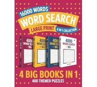 Large Print Word Search Books for Adults and Seniors: 2026 Relaxing Puzzles to Sharpen Memory, Focus, and Mental Agility