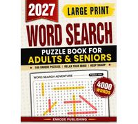 Large Print Word Search Books For Adults and Seniors with 100 Puzzles: 4000 Words to Find, Easy to Read Puzzles for Relaxation, Focus, and Everyday Brain Exercise