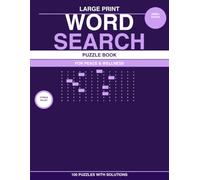 Large Print Word Search for Adults: 100 Themed Puzzles with Solutions - Mindfulness & Wellness Edition