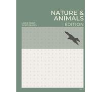 Large Print Word Search for Adults & Seniors - Nature & Animals: 224 Puzzles | 5000+ Words | Easy-to-Read with Solutions