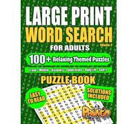 Large Print Word Search for Adults: Volume 3: Everyday Adventures: 100+ Fun and Easy Themed Puzzles in Large Print for Relaxation, Seniors, and Brain Exercise (Prongo Puzzle Books)