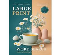 Large Print Word Search for Memory Care: 60 Gentle, Familiar Puzzles with Big Letters for Seniors - Easy Activities for Dementia and Memory Support (Volume 1)
