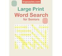 Large Print Word Search for Seniors: 100 Easy Puzzles for Relaxation, Focus & Fun (8.5x11, Big Letters) (The Comfort Word Search Series)