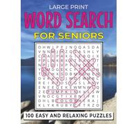 Large Print Word Search for Seniors: 100 Easy & Relaxing Puzzles with Simple Themes | Big Letters | 8.5x11 inches ,156 pages | Fun Brain Games for ... Included (Vivid Brain Puzzle Series)