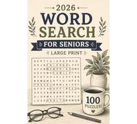 Large Print Word Search For Seniors: | 100 Puzzles | 1000 Words | From Simple to Challenging | 6 x 9 Inches |