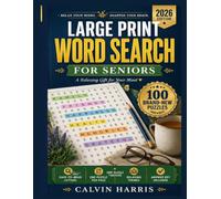 Large Print Word Search for Seniors 2026: 100 Easy Large Print Puzzles for Adults with Dementia & Memory Loss - Relaxing Themed Word Find Games with Answers, A Gift for Seniors & Elderly