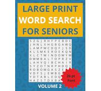 Large Print Word Search For Seniors: 50 Big, Clear, Easy-to-Read Word Searchers Based on Everyday Life to Boost Memory, Focus, and Enjoyment | Large Print Edition | Solutions inlcuded