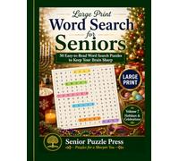 Large Print Word Search for Seniors: 50 Easy-to-Read Holiday & Celebration Puzzles - Christmas, Halloween, Easter, Hanukkah, Diwali and More - Large Print for Adults and Seniors
